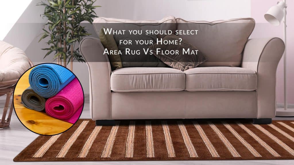 How Should Rugs Go Under The Couch?
