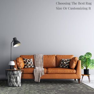 Choosing the Best Rug Size or Customizing it min How to enhance your living space by Custom Rug Sizes